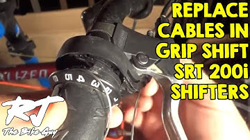 How To Replace Shifter Cable On SRAM Grip Shift SRT 200i Shifters