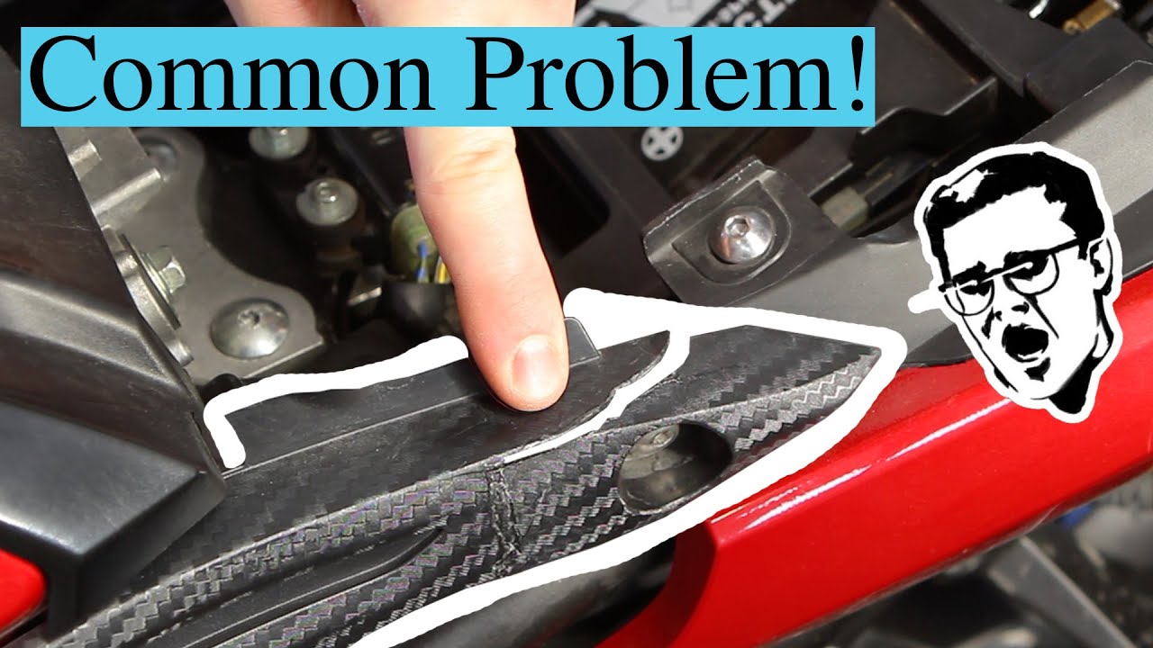 Reviving my 2015 Yamaha FJ09: Replacing Four Broken Parts