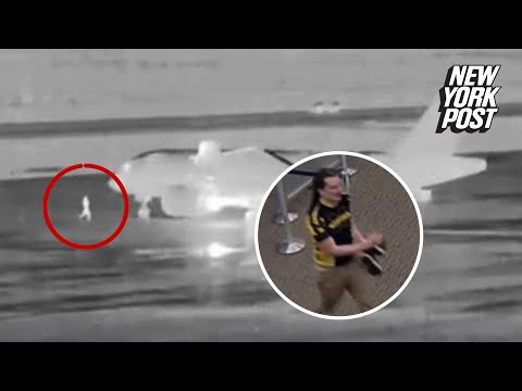 New video shows final moments of disturbed passenger who died after climbing into Delta plane engine