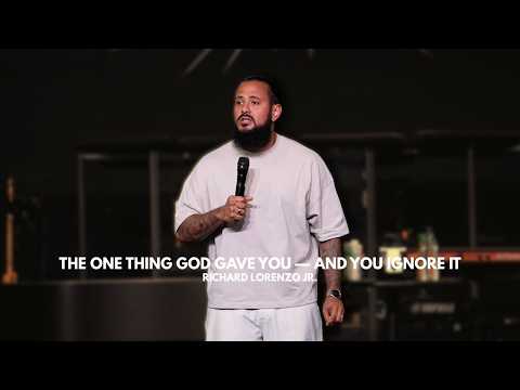 You've Been Taught to Distrust the One Thing God Gave You to Hear Him | Richard Lorenzo Jr.