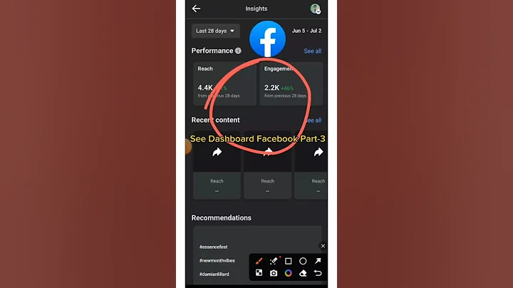 See Dashboard Facebook Part-3 #shorts #facebook