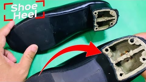 Don’t Throw Away Your Shoes! Fix it! DIY How to Repair a Missing Shoe Heel or Sole