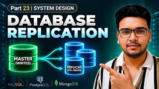Part 23: What is Database Replication Sync vs Async | System Design Interview