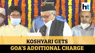 Watch: Maharashtra governor Bhagat Singh Koshyari gets additional charge of Goa