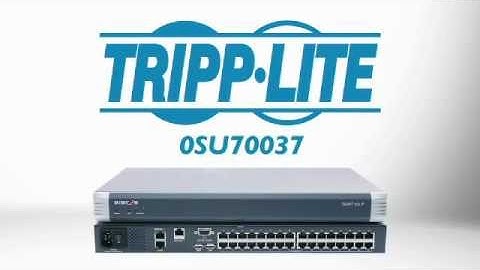 Minicom by Tripp Lite 32-Port Multi-User KVM Switch 0SU70037