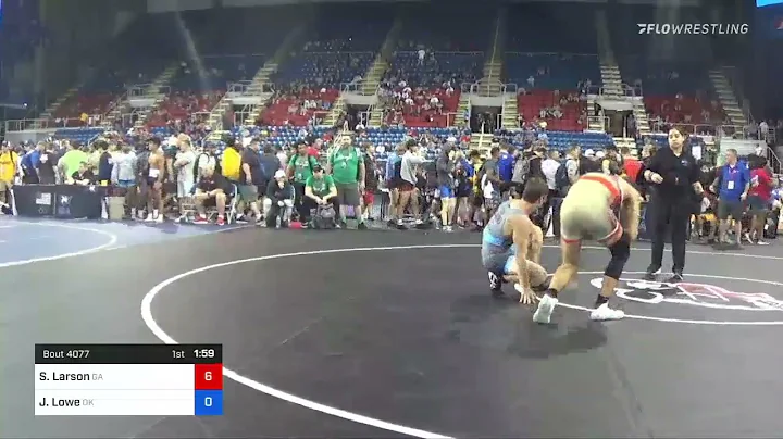 152 Lbs Consi Of 64 #1 - Seth Larson, Georgia Vs J...