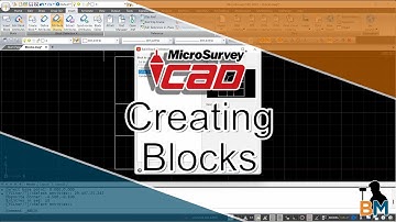 MicroSurvey MSCAD How To: Creating Blocks | Bench Mark