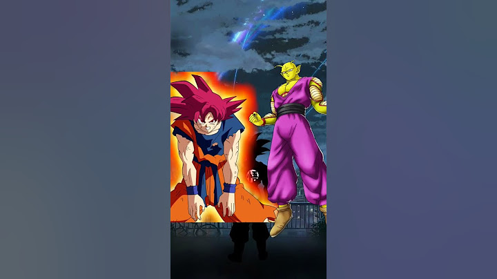 Goku vs Dragon ball super superhero