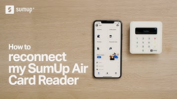 How to reconnect my SumUp Air Card Reader