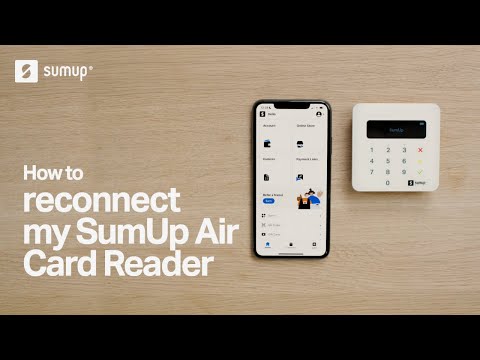 How to reconnect my SumUp Air Card Reader