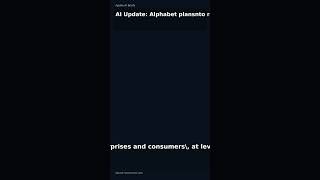 AI Update: Alphabet plans to raise $80B to pay for AI buildout
