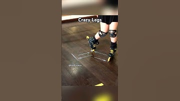 CRAZY LEGS TUTORIAL #skating #crazylegs #tutorial #rollerblading #rollerskating #inlineskating