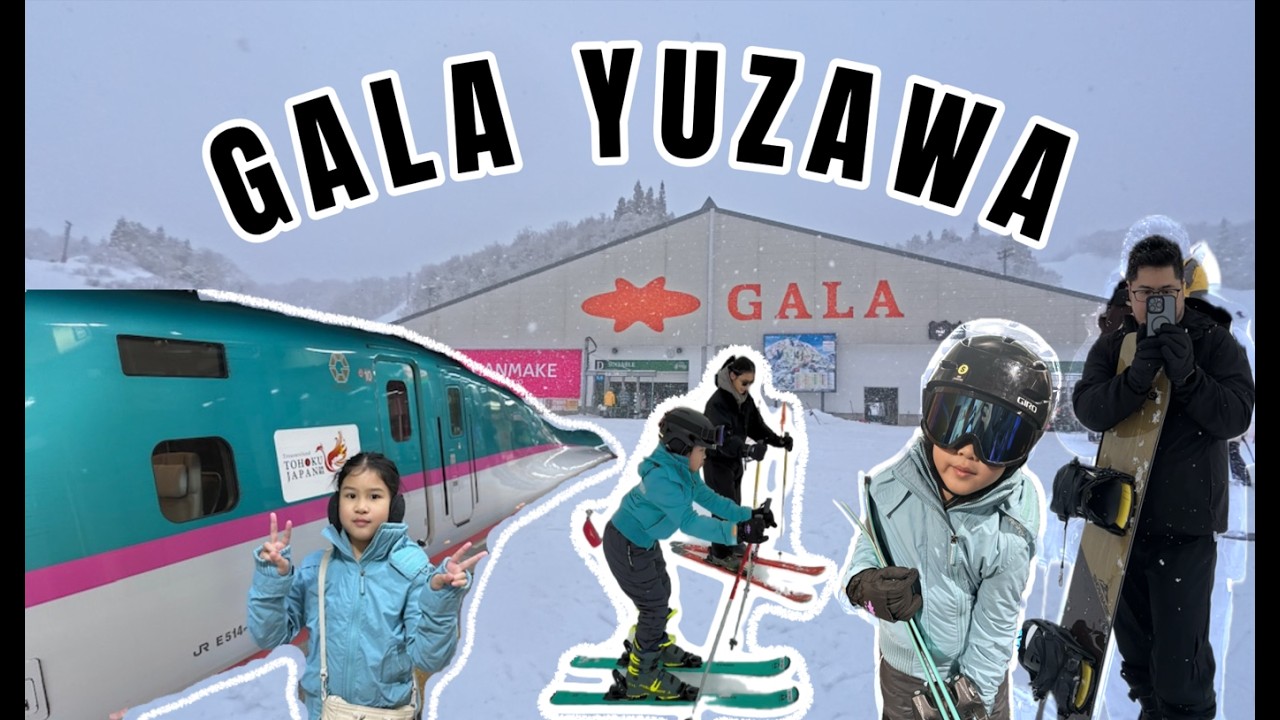 Tokyo Travel Vlog 2025 |  Part 6 - Snow Adventures in Gala Yuzawa