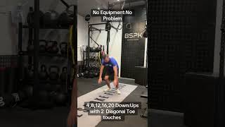 No Equipment:No Problem - Tuck &amp; Rotate