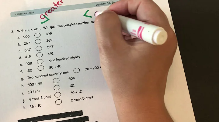 Math - Module 3 - Lesson 16
