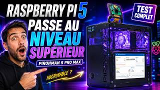 J’ai transformé mon Raspberry Pi 5 en mini PC avec le PironMan 5 Pro Max de sunfounder ! + Bonus