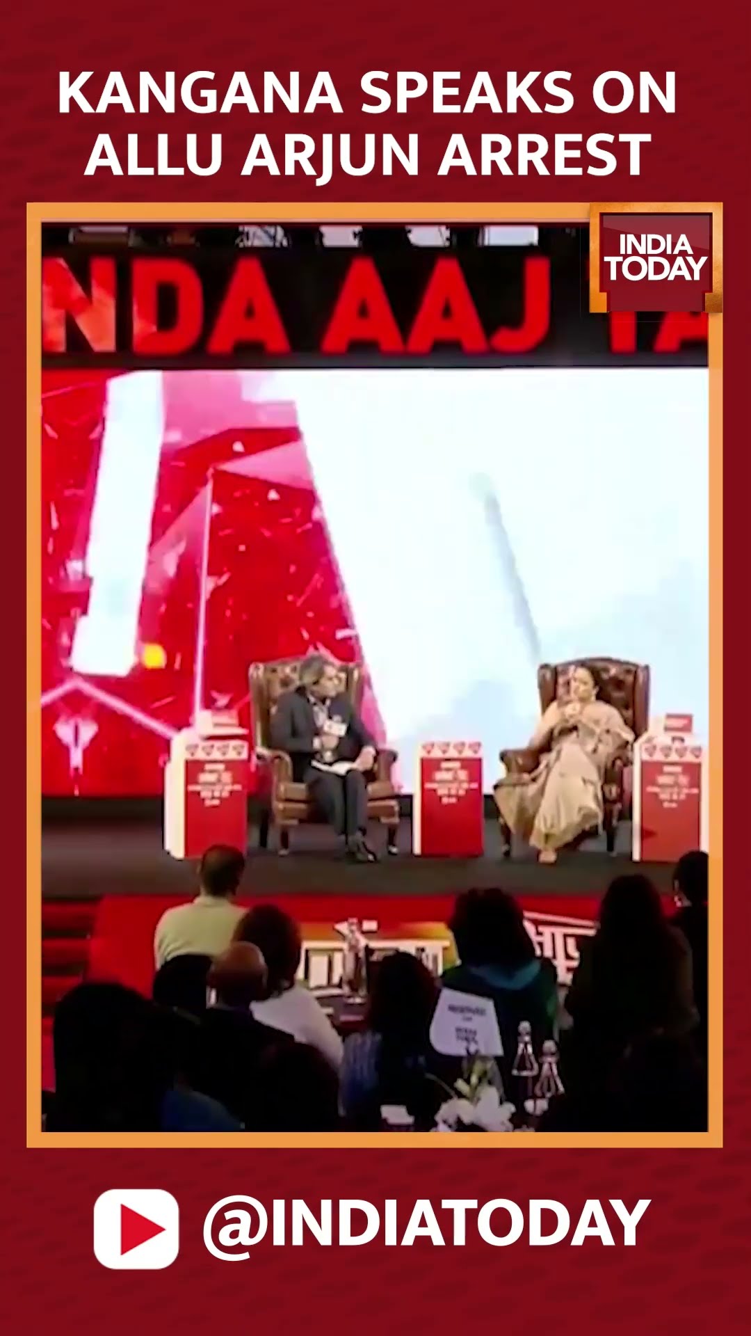 MP Kangana Ranaut Speaks On Superstar Allu Arjun's Arrest #shorts #alluarjun