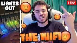RiceGum TURNS OFF Adin's Wi-Fi in the MIDDLE OF THE STREAM... (IG LIVE)