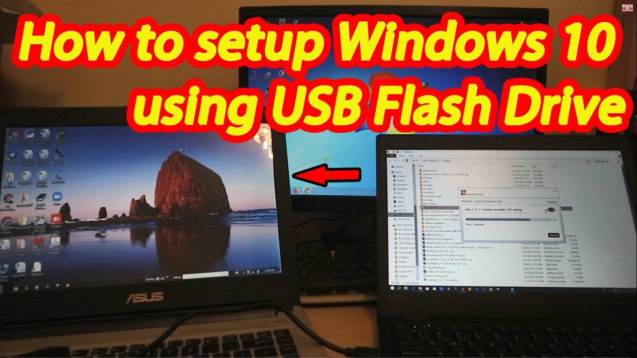 install win 10 via usb install win 10 via usb