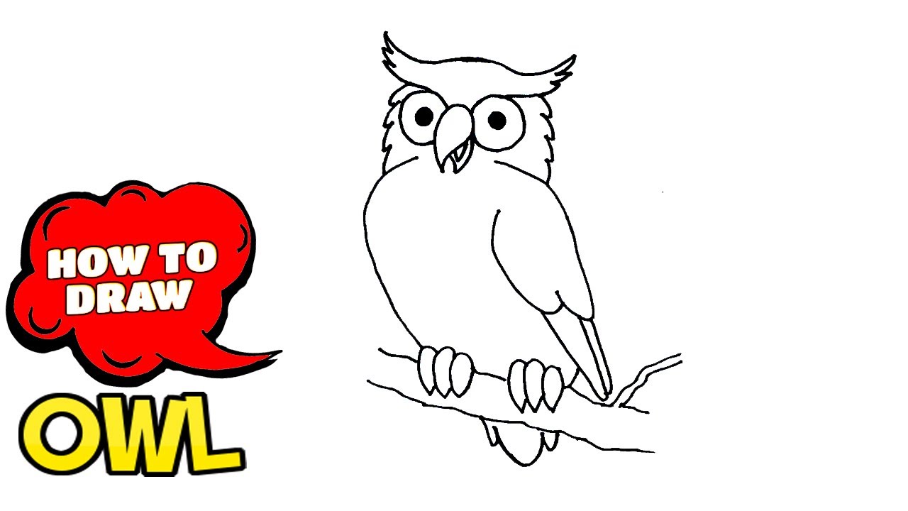 simple drawing silly owl - Yahoo Image Search Results | Owl drawing simple, Owls  drawing, Owl clip art