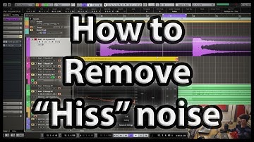 Using iZotope RX6 Spectral De-Noise to remove Hiss