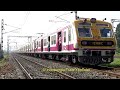 Quick Acceleration of ICF Medha Trains of Indian Railway । 3 in 1 Medha vs ICF vs Passenger Train