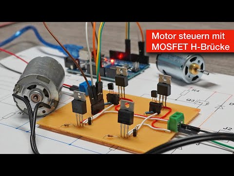 Video: Wie steuert man die Geschwindigkeit eines 12-V-Gleichstrommotors?