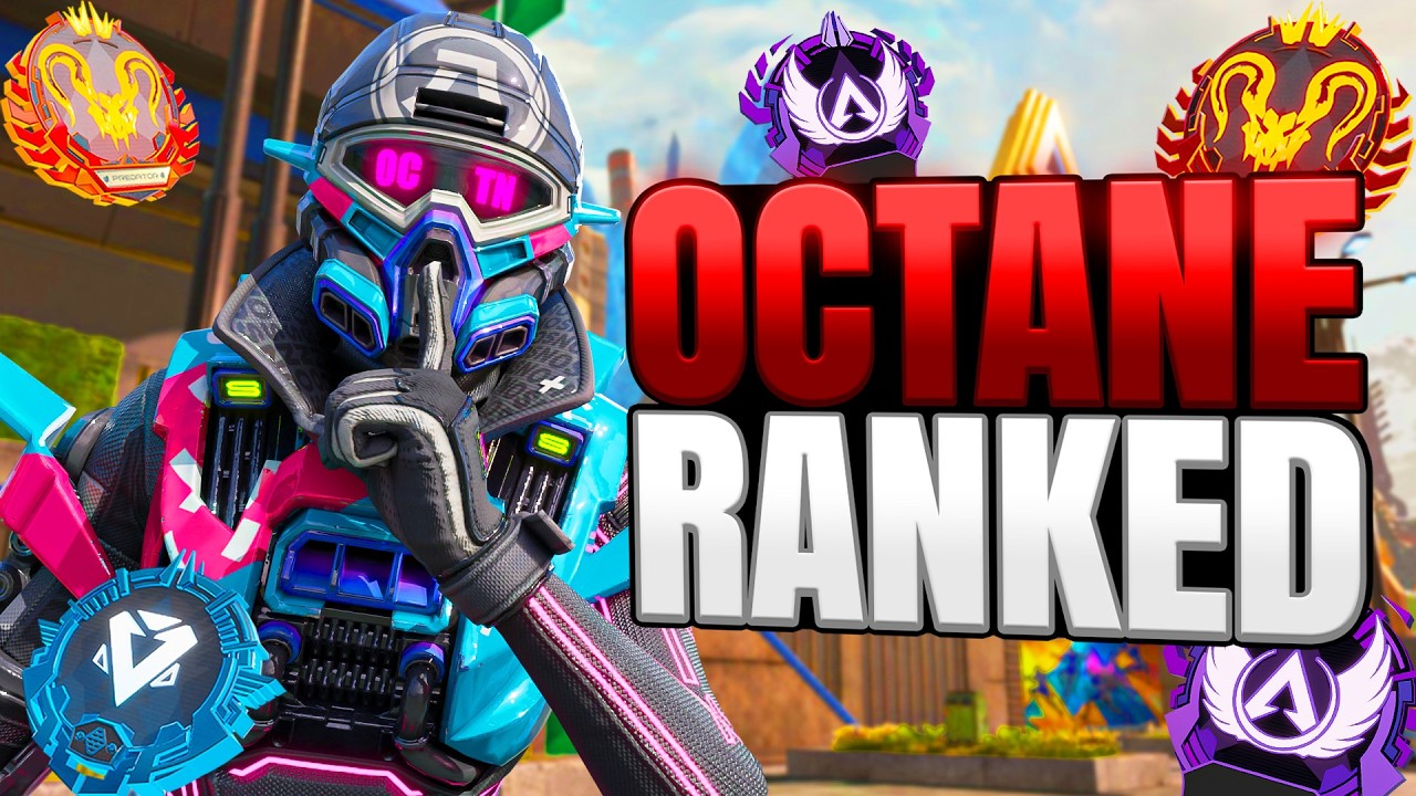 High Level Octane Ranked Gameplay - Apex Legends (No Commentary)