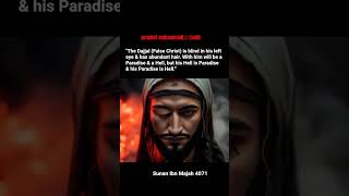 prophet muhammad(ﷺ)said;The Dajjal (False Christ)...!#hadees#foryourpage#hadees#quotes