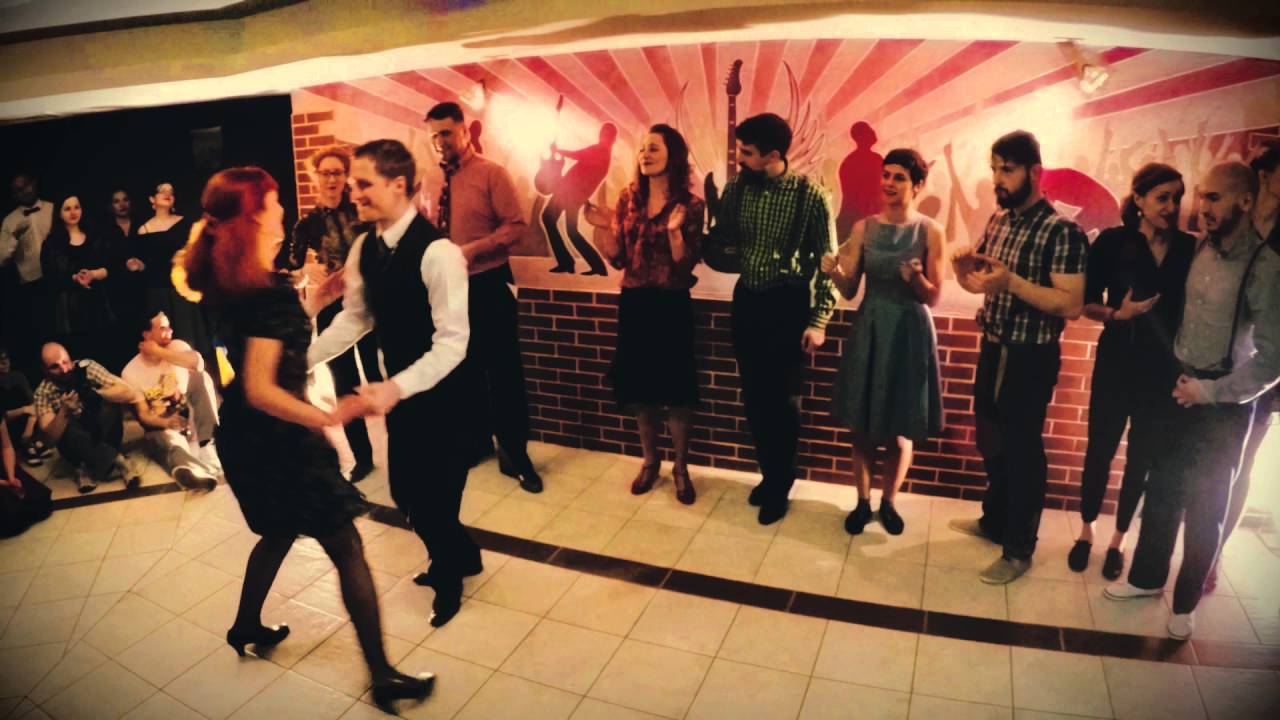 Lindy Hop Bulgaria's instructors dance @ Swing Dance Camp Ribaritza 2016