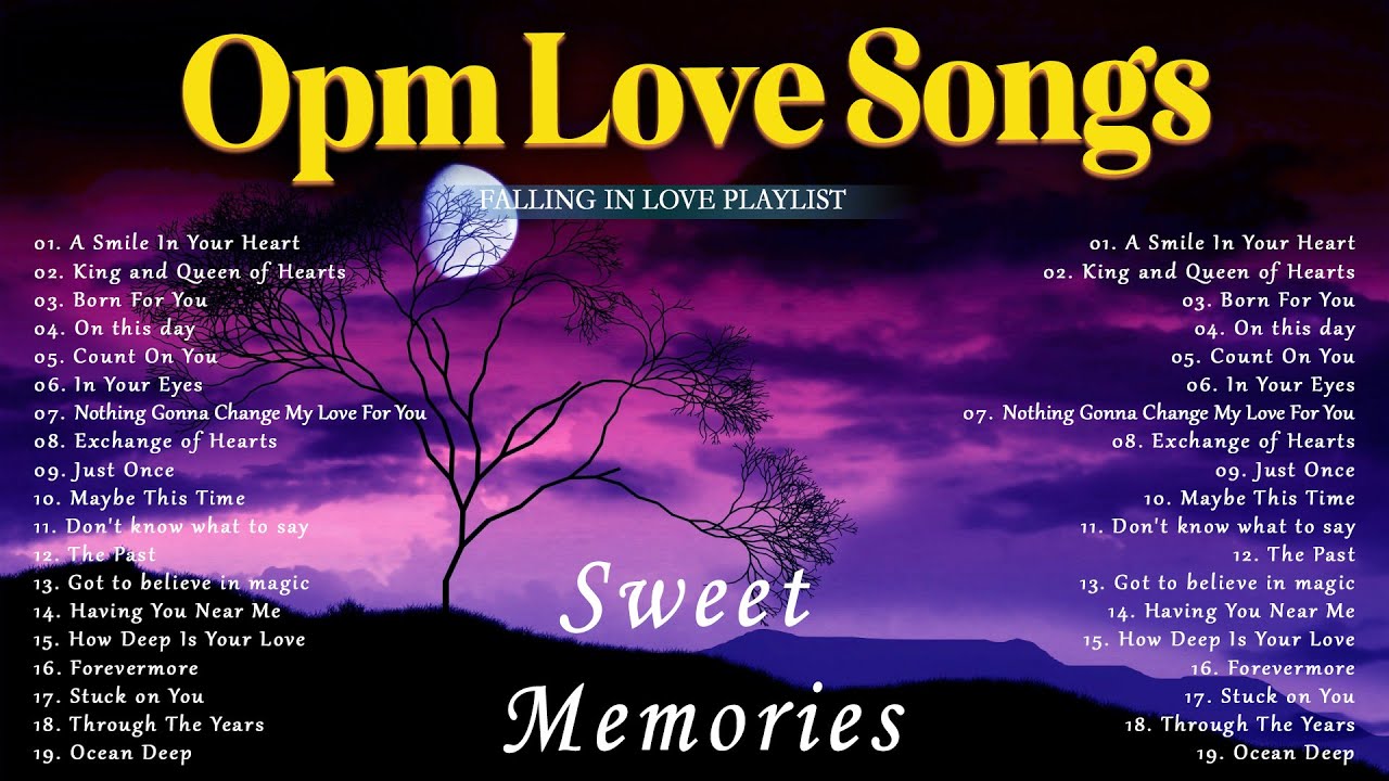 OPM Non Stop The Best💕Classic Love Songs Medley💕Beautifful OPM Love