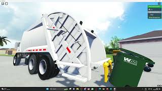 City of Gray Florida Mack MRU McNeilus Rear Loader