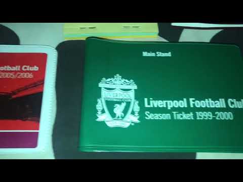 My dad’s Liverpool Fc season ticket collection! #liverpoolfc #shorts #trending #liverpooltoday