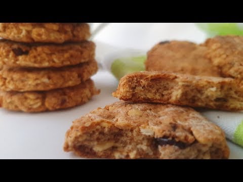 Video: Cucinare A Casa: Biscotti Di Farina D'avena