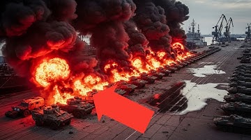 Ukraine’s Drone Swarm Ambushed Russian Artillery Shipment — Then BLEW It Up