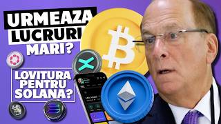 BLACKROCK SEMNALEAZA CA E DOAR INCEPUTUL? VESTI URIASE PE ETHEREUM, MULTIVERSX SI POLKADOT?