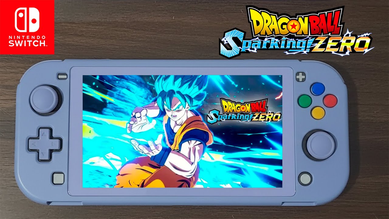 Se ve BIEN? DRAGON BALL: Sparking! ZERO en Nintendo Switch LITE