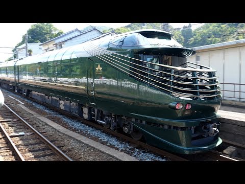 [4K60P]　つるてか トワイライトエクスプレス瑞風　第1回城崎温泉発車　Panasonic GH5