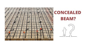 How to model a concealed beam in ETABS  & How to design the Hidden Beam