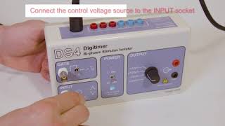 DS4 Bi phasic Stimulus Isolator - Quick Start Tutorial