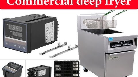 commercial deep fryer Settings | Rex c700 | temperature controller