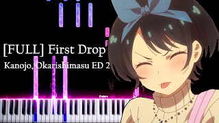 [FULL] Rent-a-Girlfriend ED 2 / First Drop - Halca [Piano Cover]