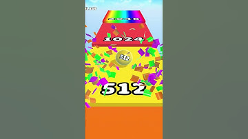 Ball Merge 2048 - ALL Levels Walkthrough Gameplay Part 26.5 - Level 143-144 (iOS, Android) #shorts