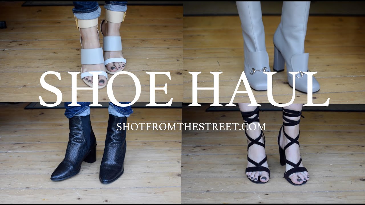 SHOE HAUL! ft. Gucci, Valentino, etc.