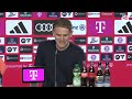 Pressetalk vor FC Bayern - 1. FC Heidenheim mit Vincent Kompany | 32. Spieltag Bundesliga