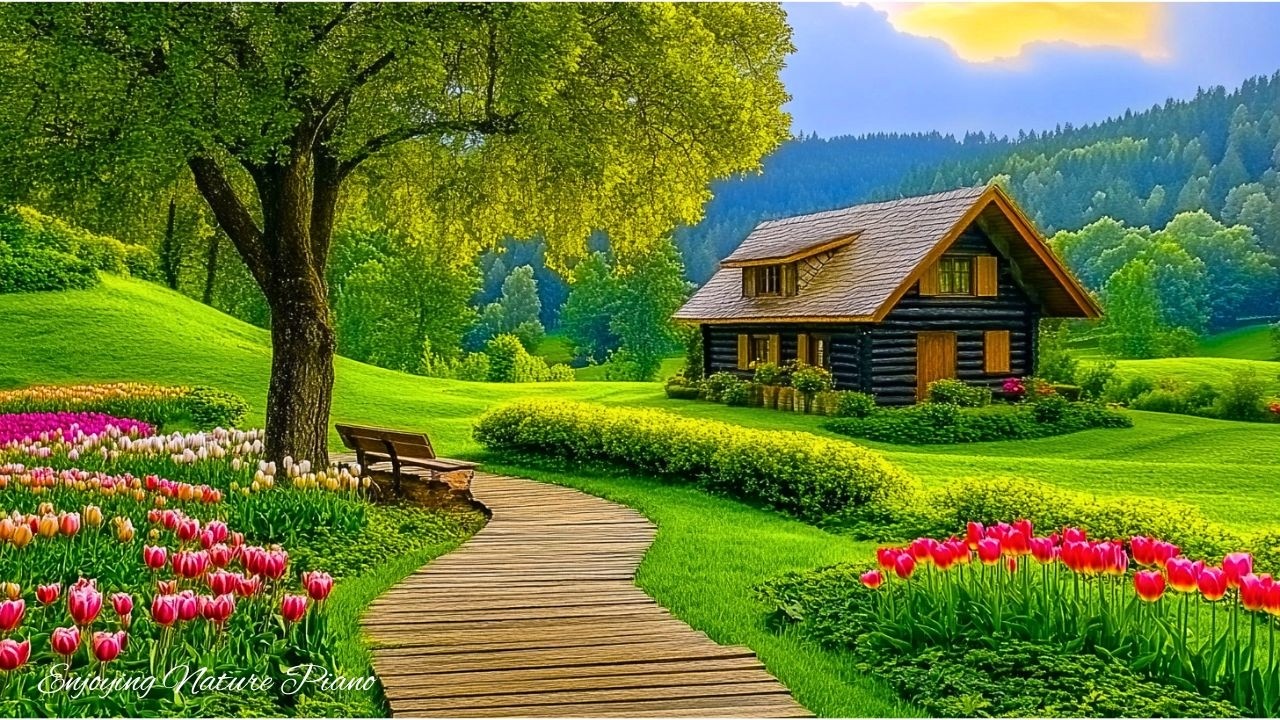 Целебная музыка для сердца и кровеносных сосудов 🍃 успокаивает душу и нервную систему