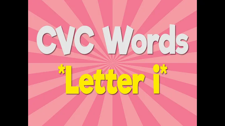 CVC Words | Letter i | Consonant Vowel Consonant | Phonics Song | Jack Hartmann