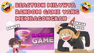 Download Lagu 【REACTION】@MILYHYA  Random Game - Kebodohan pun Random MP3