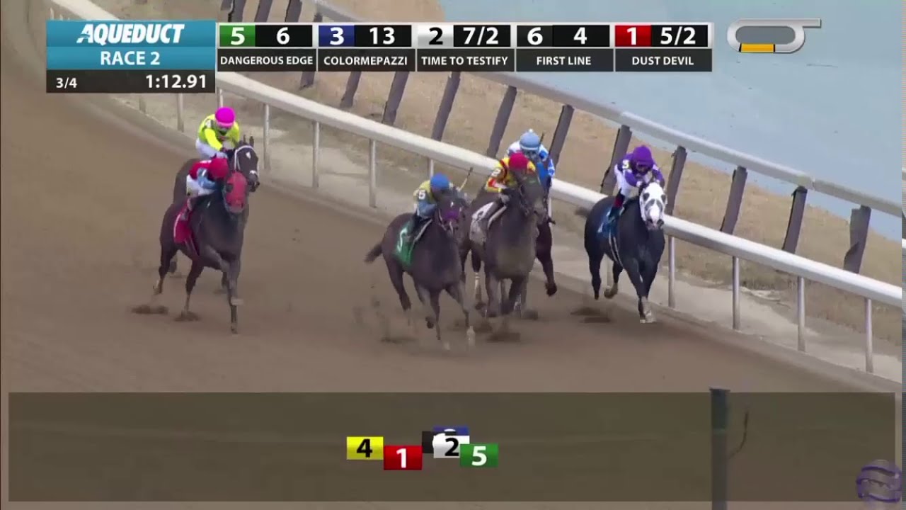 Dust Devils Racing Dust Devil Wins at Aqueduct 1/18/21 - YouTube
