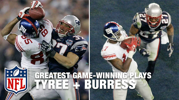 Tyree Helmet Catch + Plaxico Burress' game-winning...